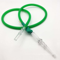 Mais novo 1.8m verde LED lanterna Silicone Hookah Shisha Mangueira (ES-HH-015-1)